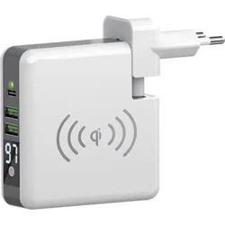 Multifunkční cestovní nabíječka Forever Core 6700 mAh bíla GSM045799 - Kabely + redukce