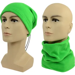 Multifunkční šátek 2v1 Fleece, zelený