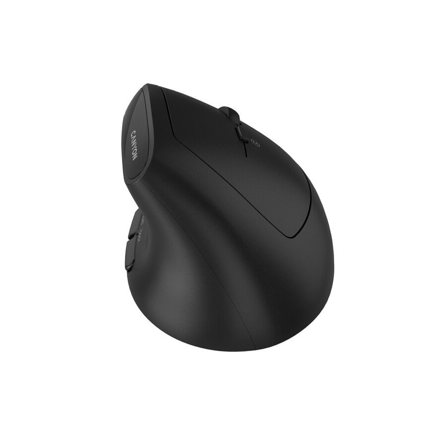 Myš CANYON MW-25 Ergonomická LED AA Dvojitý režim Bezdrôtová čierna