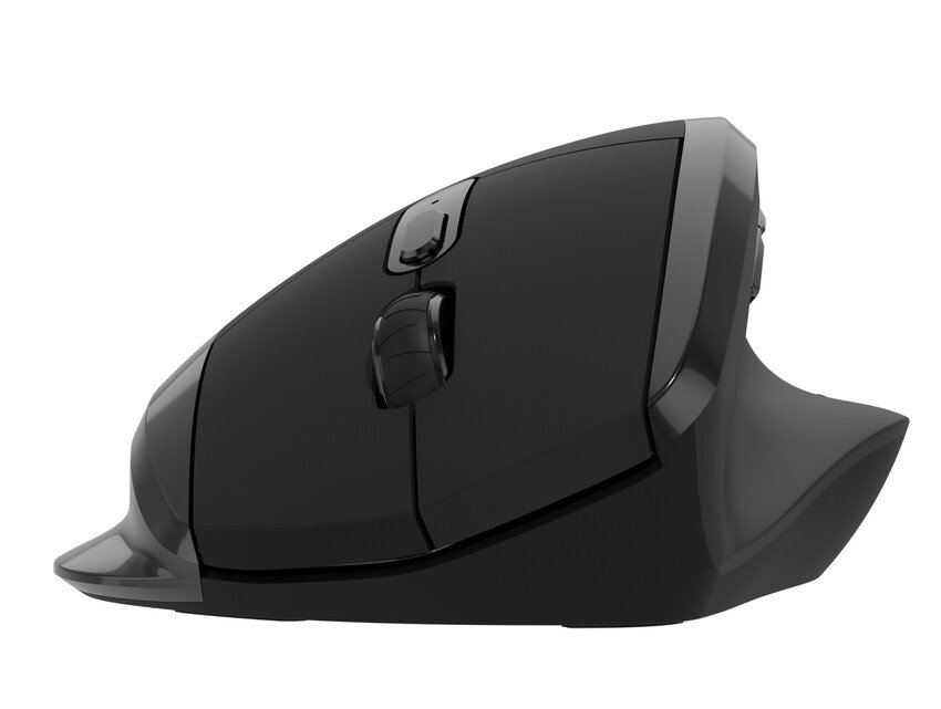 Myš CANYON OnClick 17 Ergonomická 6 tlačidiel 1600 DPI bezdrôtová čierna
