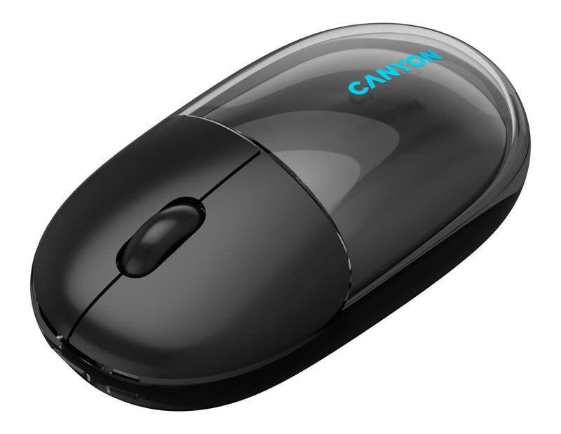 Myš CANYON OnClick 24 BT/ Wireless Transparent/Black