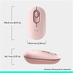 Myš Logitech POP, ružová