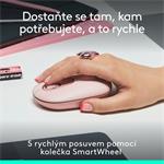 Myš Logitech POP, ružová
