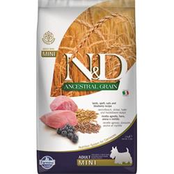 N&D LG DOG Adult Mini Lamb & Blueberry 2,5kg granule pro psy