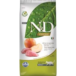 N&D PRIME CAT Adult Boar & Apple 5kg granule pro kočky