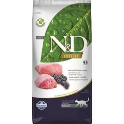 N&D PRIME CAT Adult Lamb & Blueberry 5kg granule pro kočky