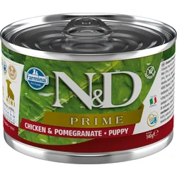 N&D PRIME DOG Puppy Chicken & Pomegranate Mini 140g konzerva pre šteňatá