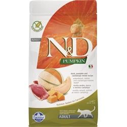 N&D PUMPKIN CAT Duck & Cantaloupe melon 1,5kg granule pro kočky