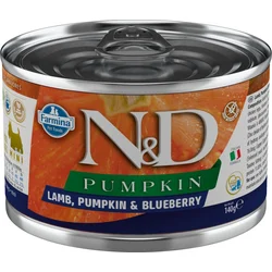 N&D PUMPKIN DOG Adult Lamb & Blueberry Mini 140g konzerva pro psy