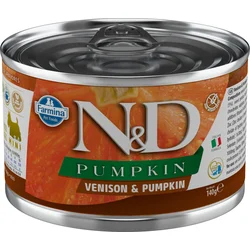 N&D PUMPKIN DOG Adult Venison & Pumpkin Mini 140g konzerva pro psy