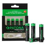 Nabíjacia batéria PATONA AAA/LR03 Li-Pol 500mAh