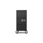 Nabíjacia skrinka PORT CONNECT 30 notebookov + 1x stojan U19", čierna