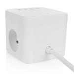 Nabíjacia stanica Huslog 12W 3x zásuvka , 4xUSB biela