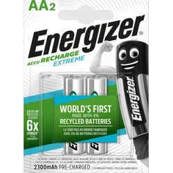 Nabíjacie batérie Energizer - AA / HR6 - 2300 mAh EXTREME DUO, 2 ks