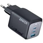 Nabíjačka Anker Prime 67W, 2xUSB-C, 1xUSB-A čierna