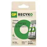 Nabíjačka batérií GP Eco E221 + 2× AA ReCyko 2100