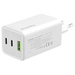 Nabíjačka ColorWay 2x USB-C, 1x USB-A / GaN / PD / PPS / 100 W / biela