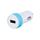 Nabíjačka do auta Avacom s výstupom USB 5V/1A, bielo-modrá