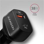 Nabíjačka do auta AXAGON PWC-PQ38 PD & QC 38W