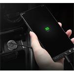 Nabíjačka do auta Baseus 30W 1x USB,1x USB-C čierna