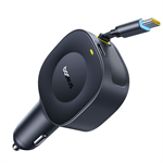 Nabíjačka do auta Baseus PrimeTrip VR2 USB-C 1,5 m 30 W 1x USB-C čierna