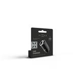 Nabíjačka do auta FIXED s výstupom USB-C a USB-A v miniatúrnom vyhotovení, podpora PD a QC 3.0, 30 W, čierna