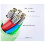 Nabíjecí a datový Liquid silicone kabel FIXED s konektory USB-C/USB-C a podporou PD, 1.2m, USB 2.0, 60W, černý
