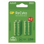 Nabíjecí baterie GP ReCyko 1000 AAA (HR03), 6 ks