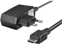 Nabíjecí zdroj s konektorem micro USB pro mobilní telefony na 230V, 500mA