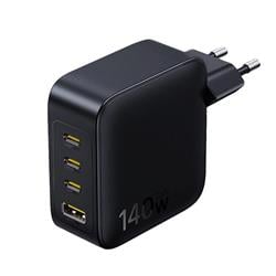 Nabíječka do sítě Baseus EnerFill FH11 GaN 140W 3xUSB-C, 1xUSB černá