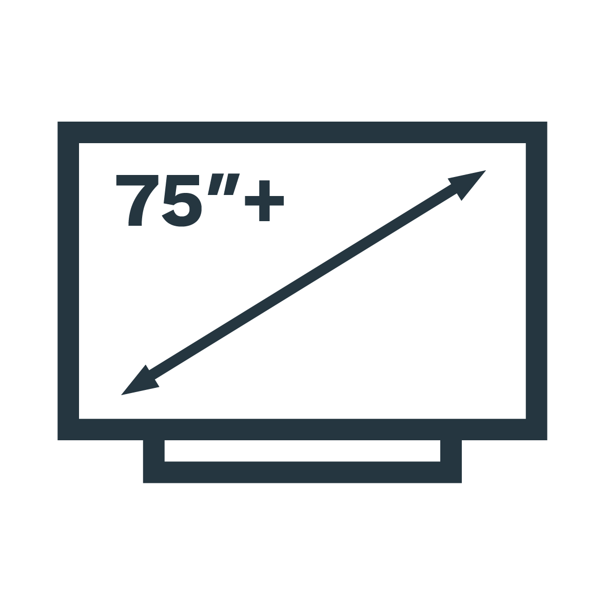 Televize s úhlopříčkou nad 81" (nad 204 cm)