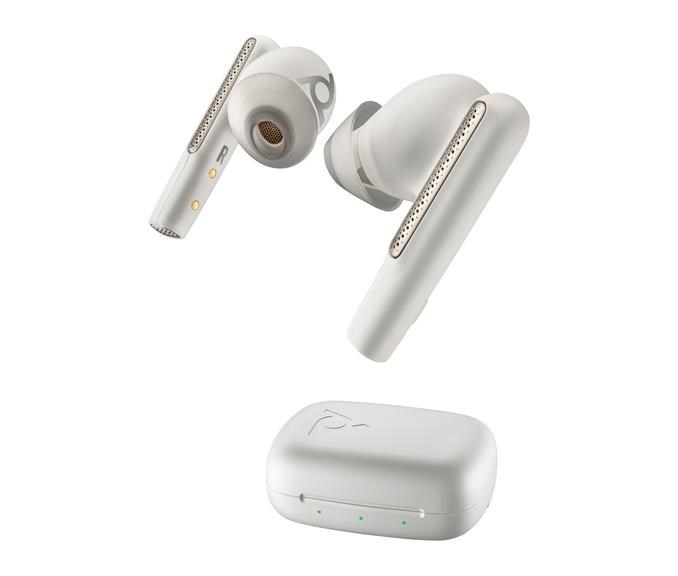 Náhlavná súprava Poly bluetooth Voyager Free 60, adaptér BT700 USB-A, nabíjacie puzdro, biela