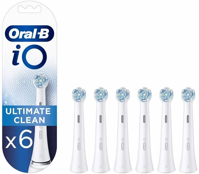 Náhradné hlavice Oral-B iO Ultimate Clean White, 6 ks