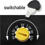 Napájací adaptér 3–12 V, 1000 mA, GETI GPA10A