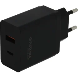 Napájací adaptér PATONA Napájanie 36 W 1xUSB-C/1xUSB-A -PD 3.0