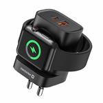 Napájací adaptér SWISSTEN 1xUSB-A, 1xUSB-C a Apple Watch