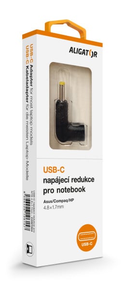 Napájací adaptér USB-C 4,81,7 mm pre notebooky Asus/Compaq/HP