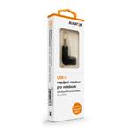 Napájací adaptér USB-C 5,5x2,5 mm pre notebooky Acer/Asus/HP/Lenovo/Toshiba