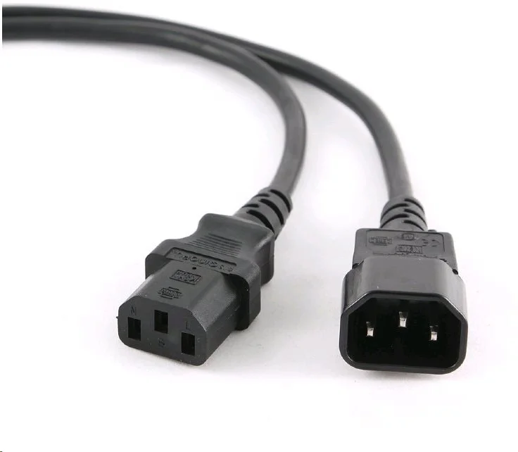Napájací kábel C-TECH, predlžovací, 3 m VDE 230V