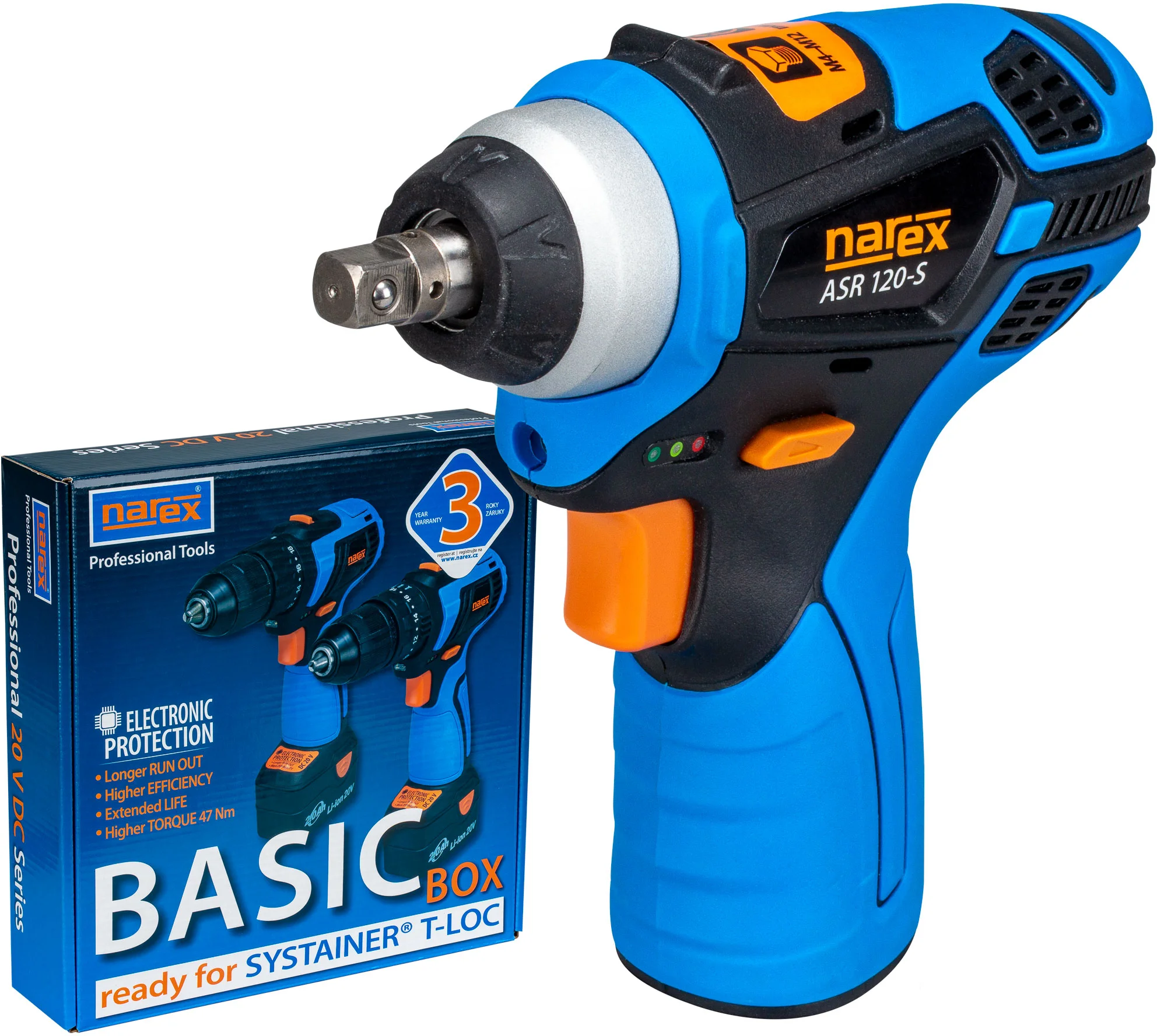 Narex ASR 120-S BASIC BOX (65405474)
