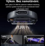 Narwal Flow2 compact station - AI robotický vysavač s pásovým mopem a samočistící stanicí s napojením na odpad