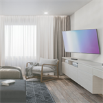 Nástenný držiak Hama na TV Ultraslim, 600x400, pohyblivý