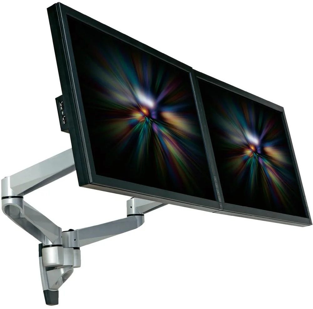 nástenný držiak monitora Xergo SuperSwivel pre 2 monitory 406219
