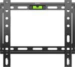 Nástenný držiak na televízor SBOX, pevný, pre uhlopriečky 13" – 43", nosnosť 45 kg, čierny (BL-3722F)