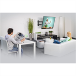 Nástenný držiak na TV Hama, 400x400, pohyblivý, 35 kg, rameno 52 cm
