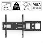 Nástenný držiak na TV Hama, pohyblivý, 400x400, 35 kg