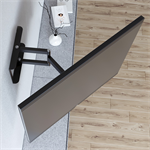 Nástenný držiak na TV Hama, pohyblivý, 400x400, 35 kg