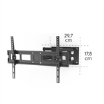 Nástenný držiak na TV Hama, pohyblivý, 600x400, 50 kg