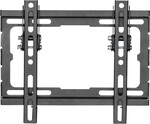 Nástenný držiak SBOX 23"–43", s možnosťou naklápania, čierny (PLB-3422T-2)