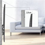 Nástenný držiak TV Hama, náklon, 400x400